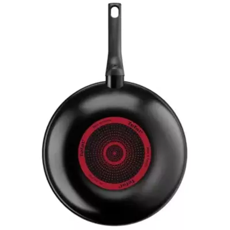 Wok/keptuvė troškinimui Tefal Simply Clean B5671953, 28 cm, aliuminis, neprideganti titano danga, Thermo-Spot