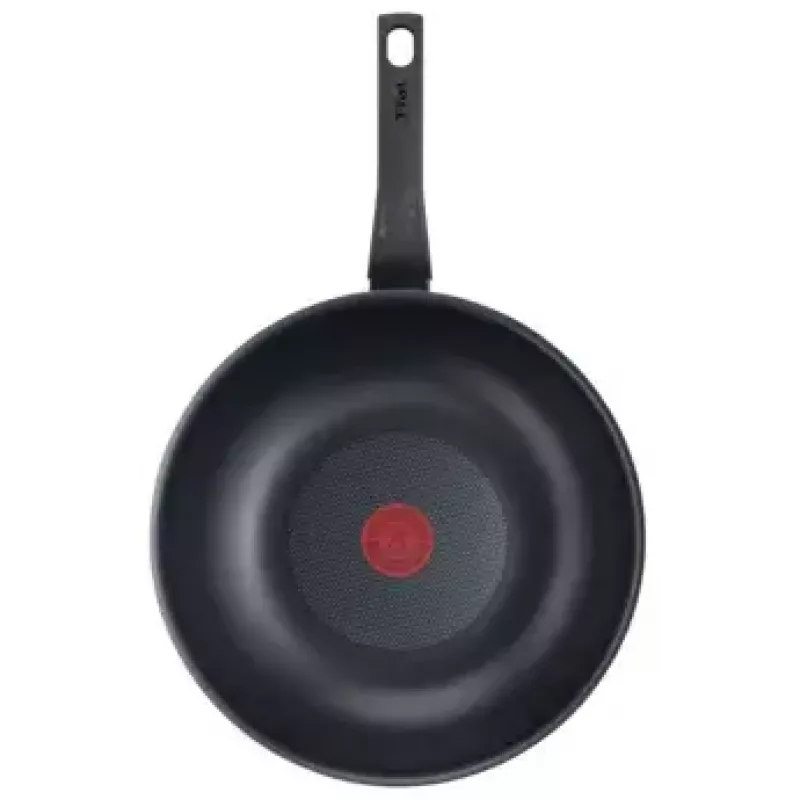 Wok/keptuvė troškinimui Tefal Simply Clean B5671953, 28 cm, aliuminis, neprideganti titano danga, Thermo-Spot