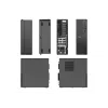 Dell Pro | Essential QVS1260 | Stacionarus kompiuteris | plonas | Intel Core Ultra 5 | 225 | 16 GB | DDR5 | 512 GB | Intel UHD Graphics | Anglų | Windows 11 Pro | Garantija 36 mėn.