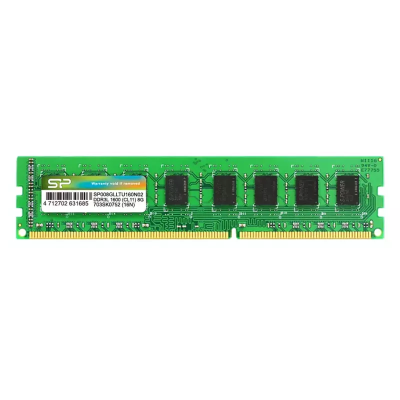 Pamiêæ RAM Silicon Power DDR3 8GB (1x8GB) 1600MHz CL11 1.35V Low Voltage UDIMM