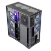 Full-tower PC korpusas MODECOM Volcano SPACE XL ARGB — Full Tower, E-ATX palaikymas, grūdintas stiklas, ARGB, iki 440 mm GPU