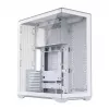 Full-tower korpusas MODECOM Volcano SPACE XL FULL TOWER NF White — ARGB, grūdintas stiklas, 8 išplėtimo lizdai, iki 440 mm GPU