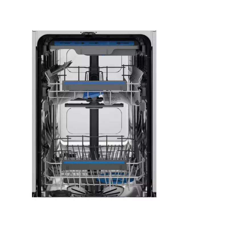 Įmontuojama indaplovė Electrolux EEM43211L, plona 45 cm, 10 vietų, 44 dB, 8 programos, AirDry