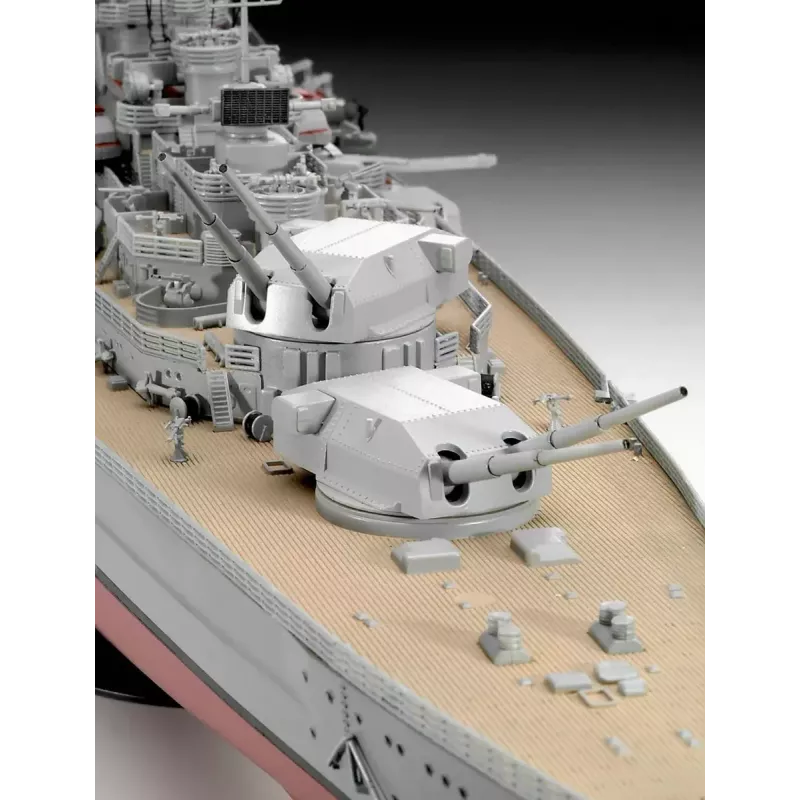 Karinio laivo modelis Revell Bismarck Surinkimo rinkinys 1:350