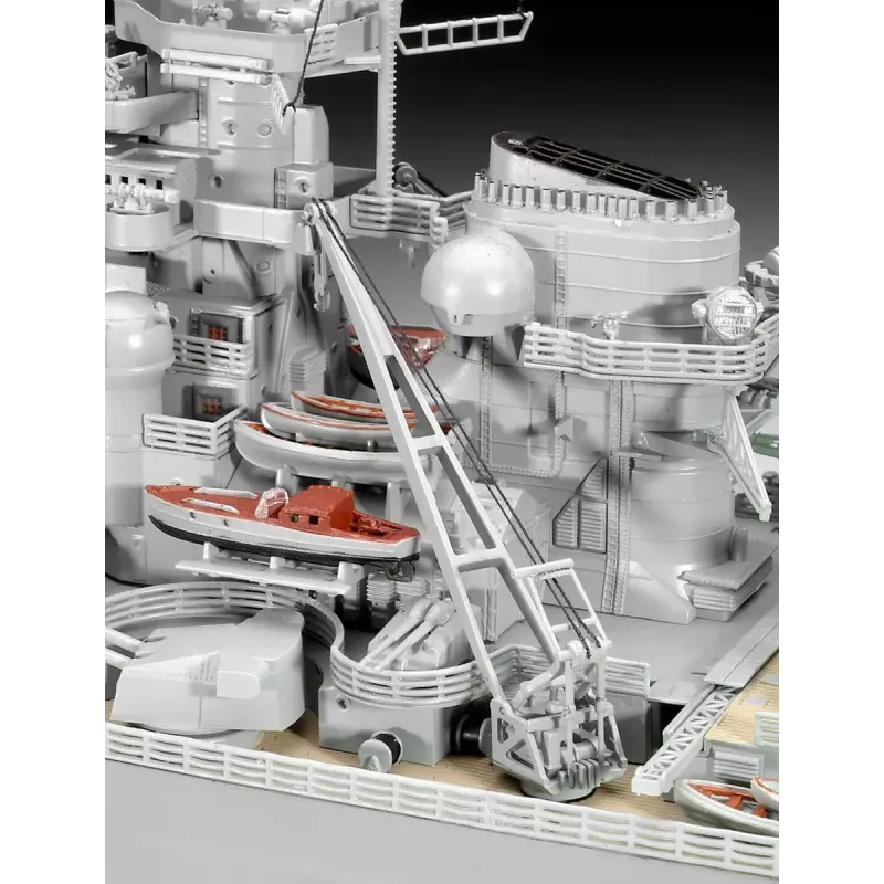 Karinio laivo modelis Revell Bismarck Surinkimo rinkinys 1:350