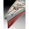Karinio laivo modelis Revell Bismarck Surinkimo rinkinys 1:350