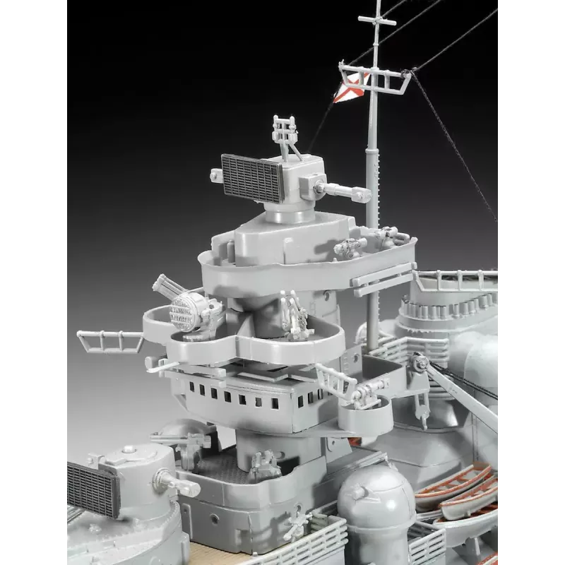 Karinio laivo modelis Revell Bismarck Surinkimo rinkinys 1:350
