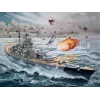Karinio laivo modelis Revell Bismarck Surinkimo rinkinys 1:350