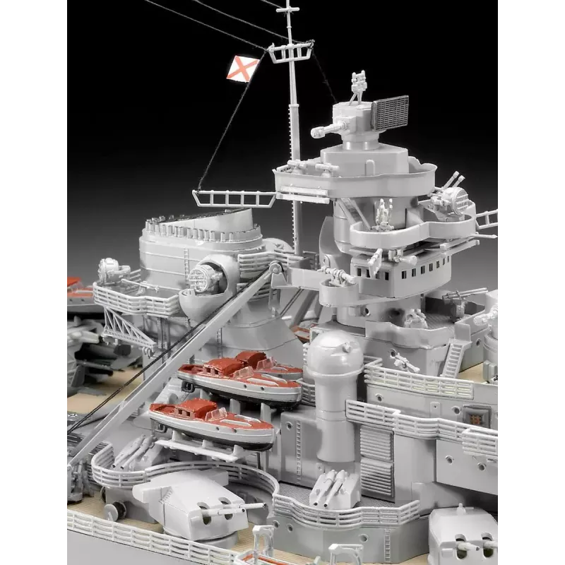 Karinio laivo modelis Revell Bismarck Surinkimo rinkinys 1:350