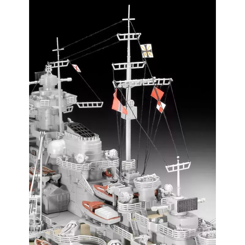 Karinio laivo modelis Revell Bismarck Surinkimo rinkinys 1:350