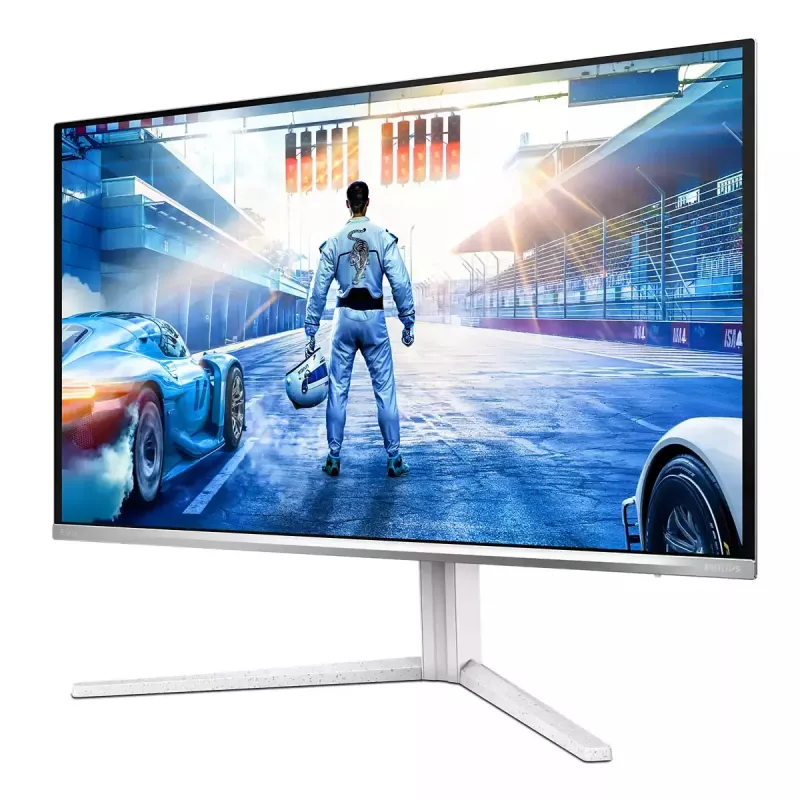 Philips Evnia 6000 27M2N6501L/00 kompiuterio monitorius 67,3 cm (26,5 colio) 2560 x 1440 pikselių Quad HD QD-OLED Baltas