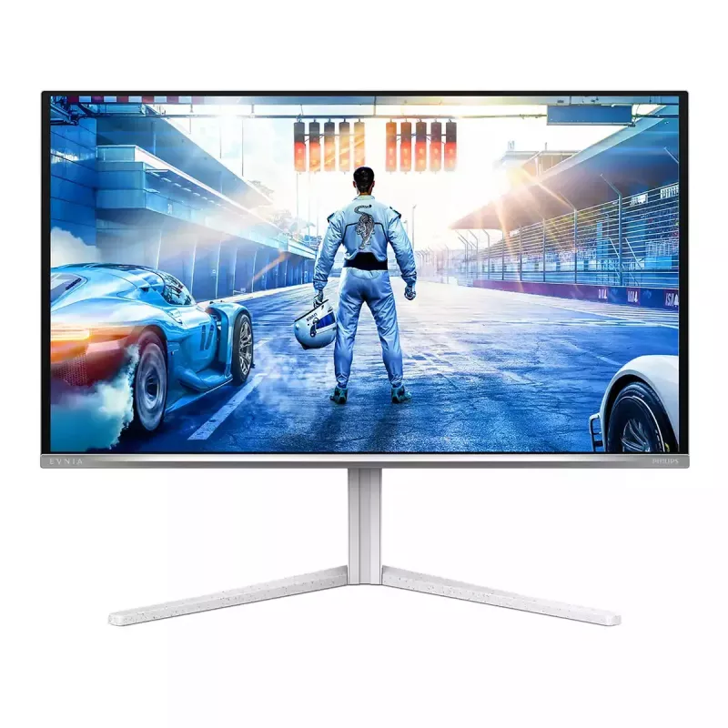 Philips Evnia 6000 27M2N6501L/00 kompiuterio monitorius 67,3 cm (26,5 colio) 2560 x 1440 pikselių Quad HD QD-OLED Baltas
