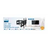 TV grindų stovas Philips SQM9640/00 58,4 cm–2,18 m (23 col.–86 col.), iki 55 kg, VESA 200x100–600x400, pakreipimas ±15°, pasukimas 180° – Juoda