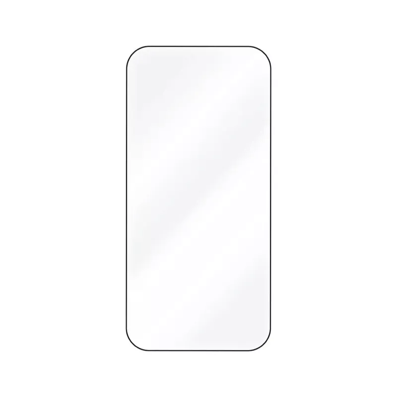 Ekrano apsauga FIXED, skirta Apple iPhone 17 Pro — grūdintas stiklas, juoda, Armor su apsauga nuo dulkių aplikatoriumi ir AR sluoksniu