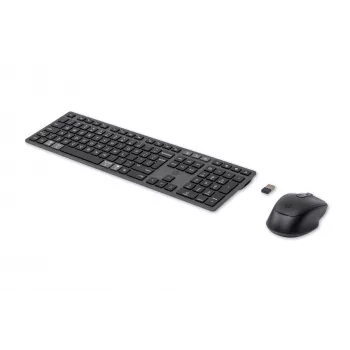 HP 720 kelių įrenginių įkraunama belaidė klaviatūra ir pelės rinkinys