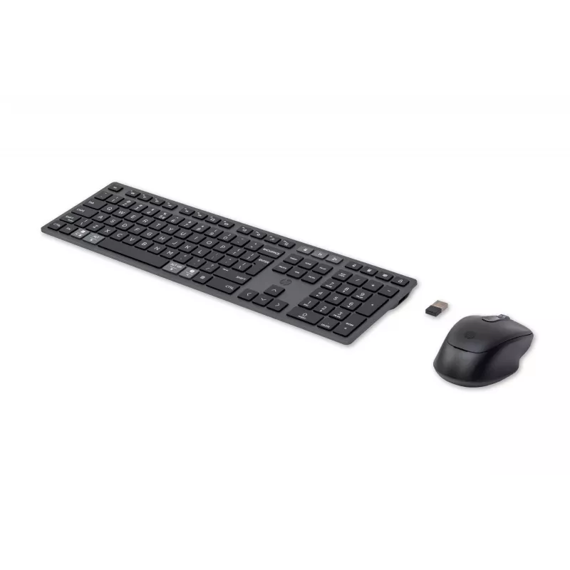 HP 720 kelių įrenginių įkraunama belaidė klaviatūra ir pelės rinkinys