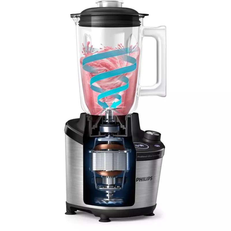 Stalinis trintuvas Philips 7000 serija HR3760/10 Juodas Nerūdijantis plienas