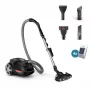 Cilindrinis dulkių siurblys Philips XD6142/12 — 900 W, 4 L dulkių maišelis, HEPA filtras, juodas