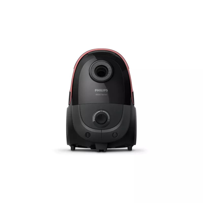 Cilindrinis dulkių siurblys Philips XD6142/12 — 900 W, 4 L dulkių maišelis, HEPA filtras, juodas
