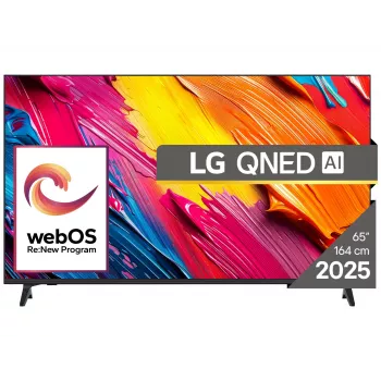 LG QNED AI 65QNED70A6A TV 165,1 cm (65 colių) 4K Ultra HD išmanusis televizorius Wi-Fi juodas