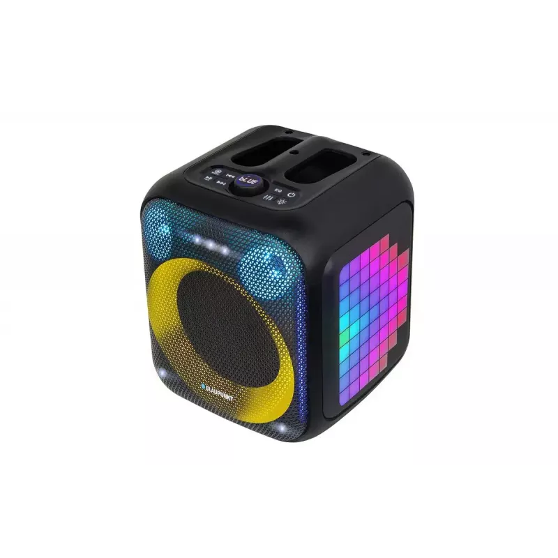 Vidaus/lauko garso sistema BLAUPUNKT PB6LED — 40 W RMS, Bluetooth, FM, MicroSD, LED ekranas, 4500 mAh baterija