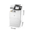Daugiafunkcis įrenginys HP Color LaserJet Enterprise Flow MFP M776z spalvotas lazerinis spausdinimas