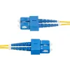 StarTech.com 30m (98,4 pėd.) SC į SC (UPC) OS2 vienmodis dvipusis šviesolaidinis kabelis, 9/125 µm, 40G/100G Zipcord, nejautrus lenkimui, maži įterpimo nuostoliai – LSZH šviesolaidinis jungiamasis laidas