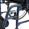 Neįgaliojo vežimėlis MDH NAVY1 lengvas aliuminis, sėdynė 43×42 cm, maks. apkrova 120 kg, sulankstomas, 14,4 kg