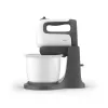 Tefal PrepMix+ HT464138 rankinis plaktuvas su stovo indu 500 W pilka/baltas