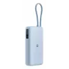 Išorinė baterija Xiaomi 67W 20000 mAh Li-Ion mėlyna — 11,1 V, USB-A + USB-C, palaiko 3 įrenginius
