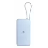 Išorinė baterija Xiaomi 67W 20000 mAh Li-Ion mėlyna — 11,1 V, USB-A + USB-C, palaiko 3 įrenginius