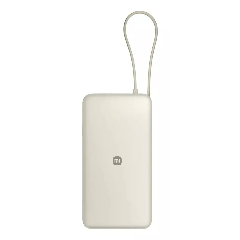 Nešiojama išorinė baterija Xiaomi 67W 20000 mAh Li-Ion, 11,1V, USB-A + USB-C, Smėlio spalvos