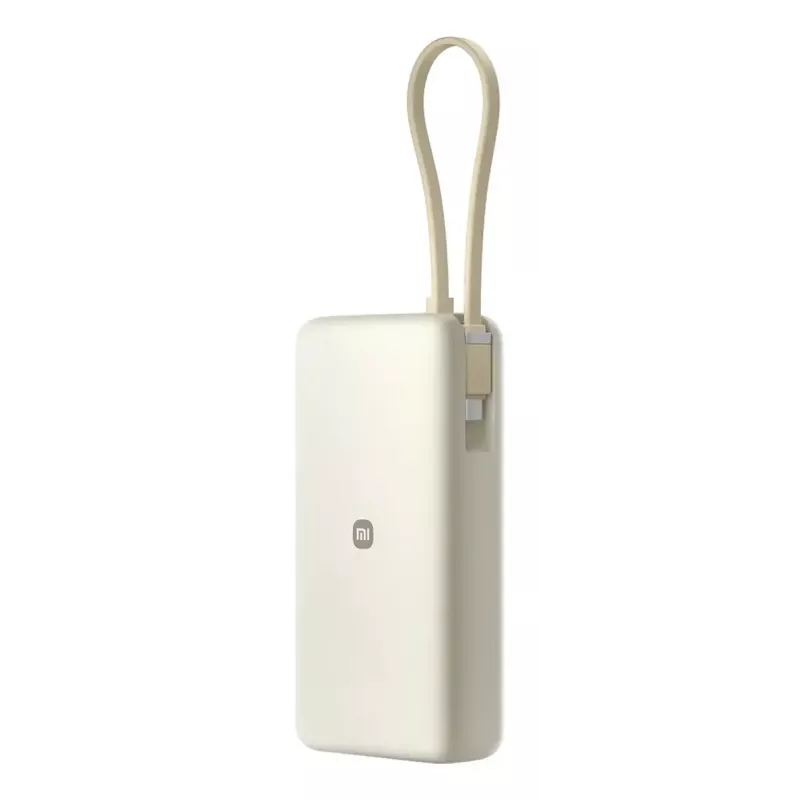 Nešiojama išorinė baterija Xiaomi 67W 20000 mAh Li-Ion, 11,1V, USB-A + USB-C, Smėlio spalvos