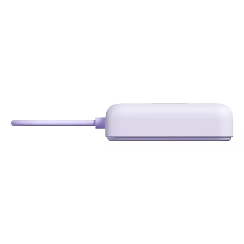 Išorinė baterija Xiaomi BHR08PAGL 5900 mAh Li‑Ion su belaidžiu įkrovimu, 1x USB‑C, Violetinė