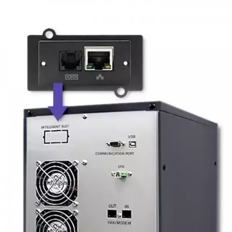UPS Qoltec 53044 Dvigubo konvertavimo internetinis 10 kVA 8000 W