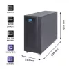 UPS Qoltec 53044 Dvigubo konvertavimo internetinis 10 kVA 8000 W