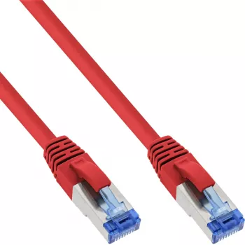InLine B-76802R tinklo kabelis raudonas 2 m Cat6a S/FTP (S-STP)