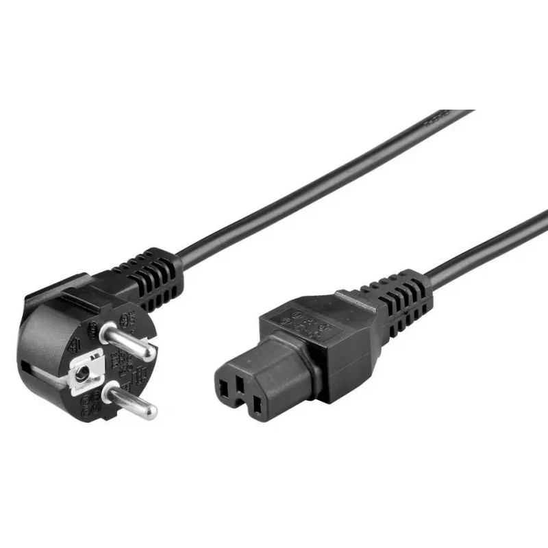 Microconnect PE010419 maitinimo laidas juodas 2 m C15 jungtis