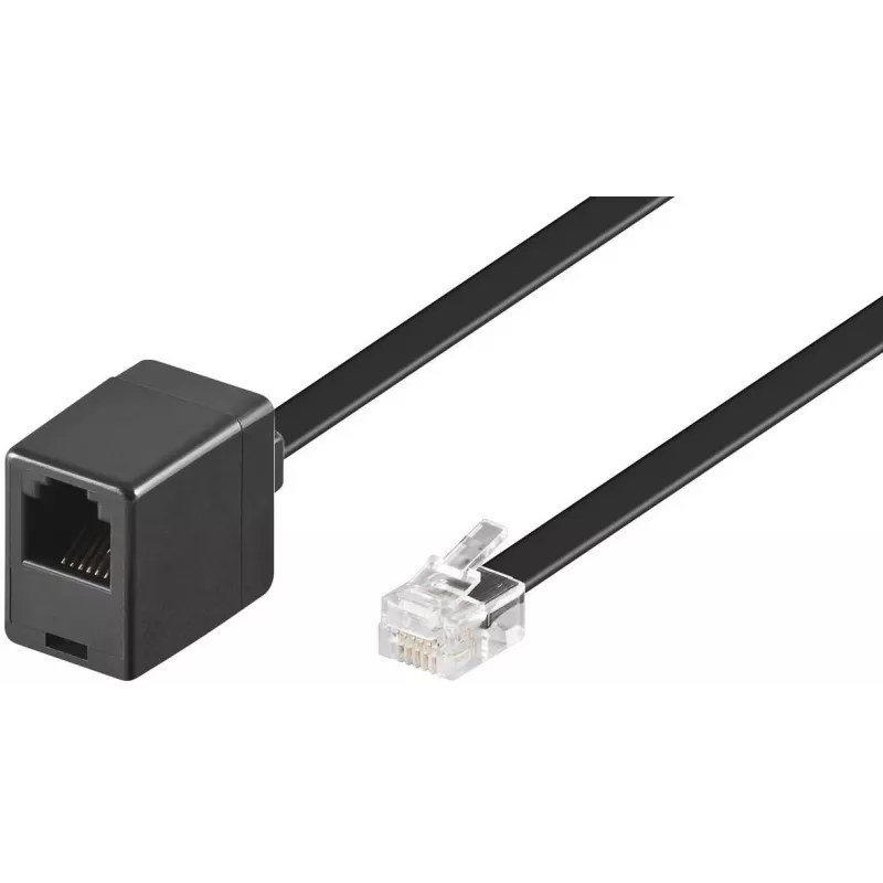 Microconnect MPK103FB telefono laidas 3 m Juodas