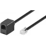 Microconnect MPK103FB telefono laidas 3 m Juodas