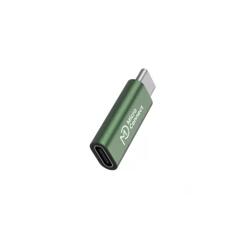 USB-C lyties adapterio kabelis MicroConnect MC-SMART-CCADAP-100W — USB-C į USB-C, USB 2.0, žalias