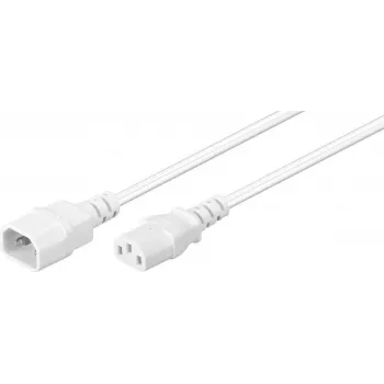 Microconnect PE040630W maitinimo laidas Baltas 3 m C14 jungtis C13 jungtis