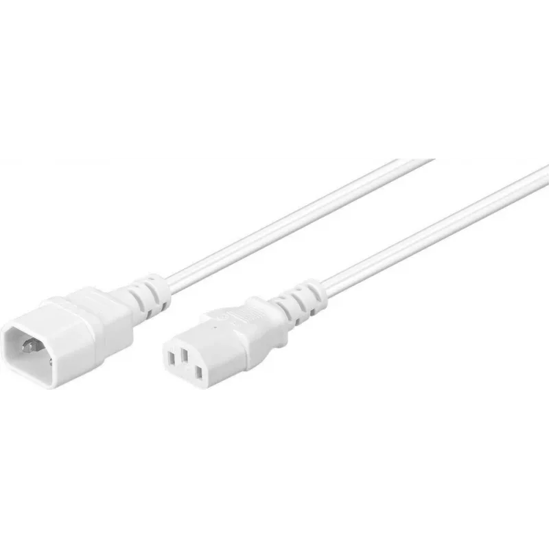 Microconnect PE040630W maitinimo laidas Baltas 3 m C14 jungtis C13 jungtis