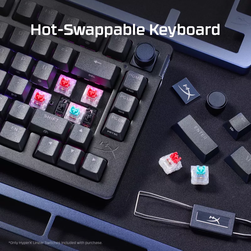 HyperX Alloy Rise - Žaidimų klaviatūros