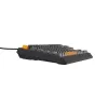 GENESIS Thor 230 TKL klaviatūra, skirta žaidimams, USB + RF belaidis ryšys + Bluetooth QWERTY, juoda, pilka, oranžinė