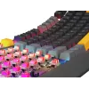 GENESIS Thor 230 TKL klaviatūra, skirta žaidimams, USB + RF belaidis ryšys + Bluetooth QWERTY, juoda, pilka, oranžinė