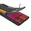 GENESIS Thor 230 TKL klaviatūra, skirta žaidimams, USB + RF belaidis ryšys + Bluetooth QWERTY, juoda, pilka, oranžinė