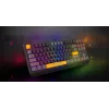 GENESIS Thor 230 TKL klaviatūra, skirta žaidimams, USB + RF belaidis ryšys + Bluetooth QWERTY, juoda, pilka, oranžinė