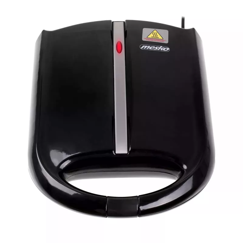 Vaflinė Mesko MS 3041 — 1600 W, juoda, pagamina 24 elipsės formos vaflius (220–240 V)