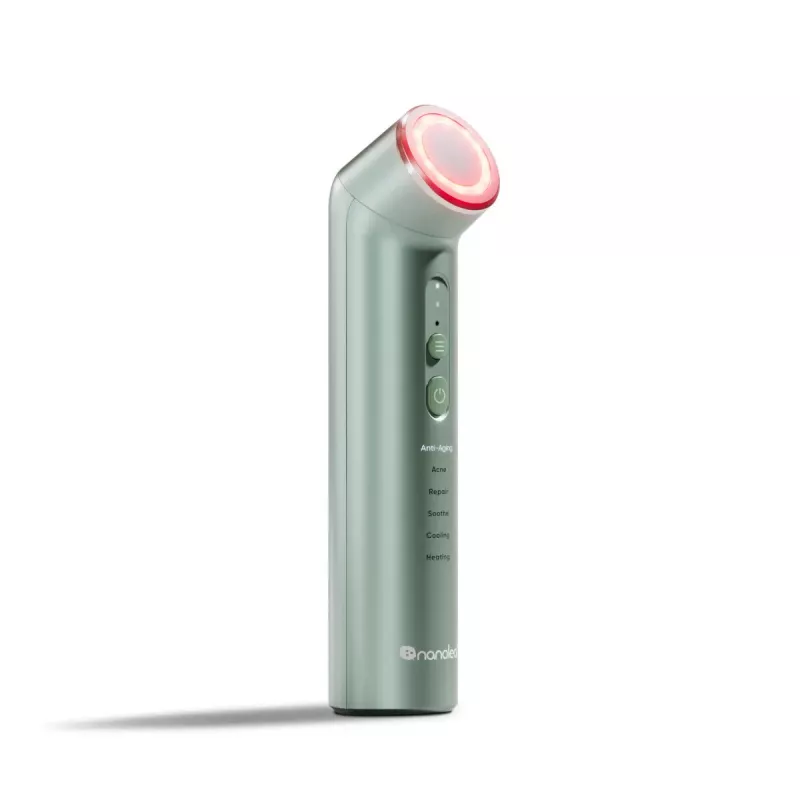Nanoleaf 6-in-1 LED light therapy wand, green